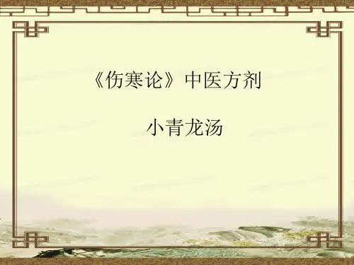 中医方剂-小青龙汤