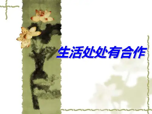 《学会合作》PPT课件(1)