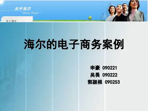 海尔的客户行为细分理论分析