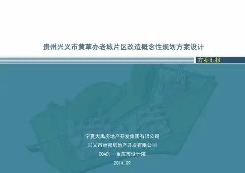 规划文本资料-兴义改造方案汇报94