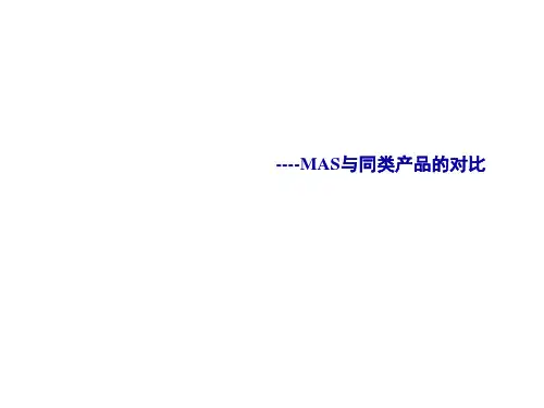 MAS与短信类产品的比较精品PPT课件