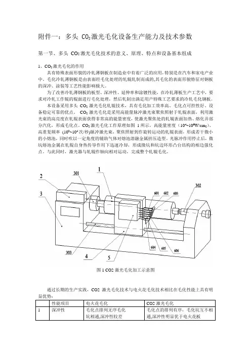 大族激光毛化技术资料