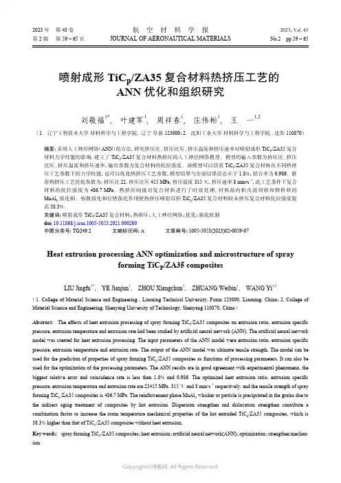 喷射成形TiCp