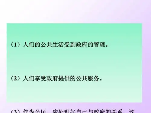 政府的责任：对人民负责PPT课件28