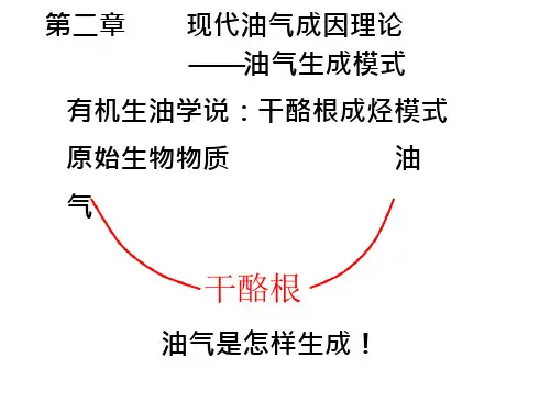 石油地质学 第二章_烃源岩