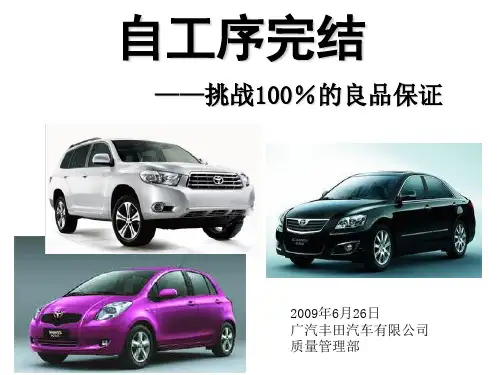 自工序完结丰田