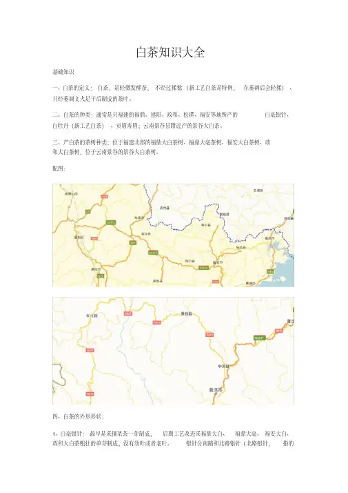 白茶知识大全配图