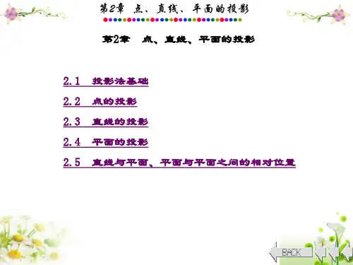 精品文档-画法几何与机械制图(叶琳)-第2章
