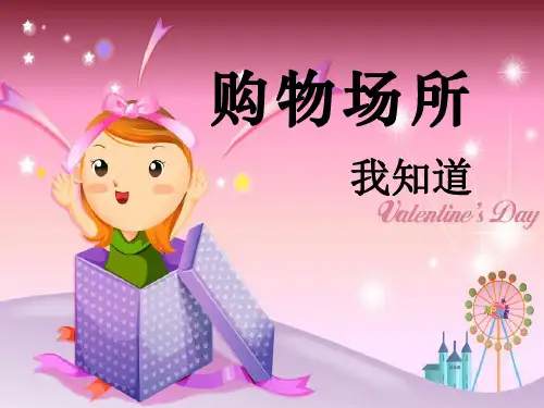 《购物场所我知道》人教版四年级社会上册ppt课件(5篇)