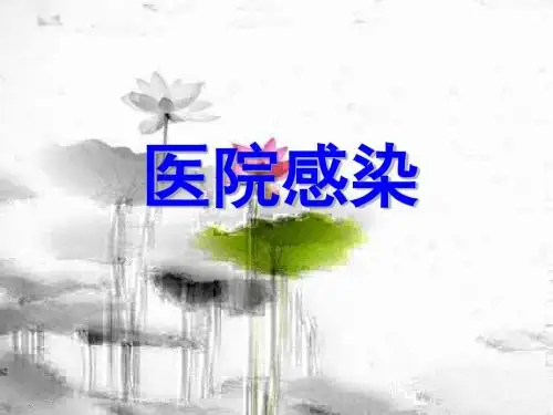 医院感染 PPT课件