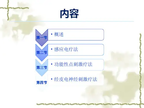 低频电疗法