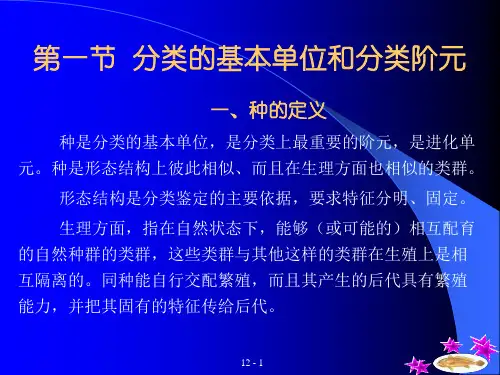 鱼类学-鱼类的系统分类ppt课件教学教程.ppt