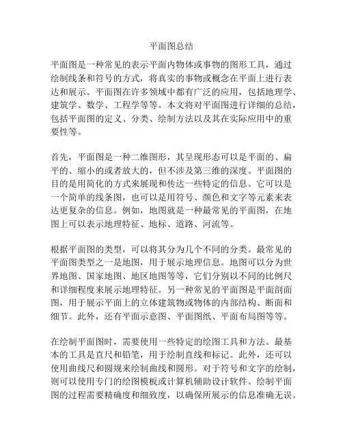 平面图总结