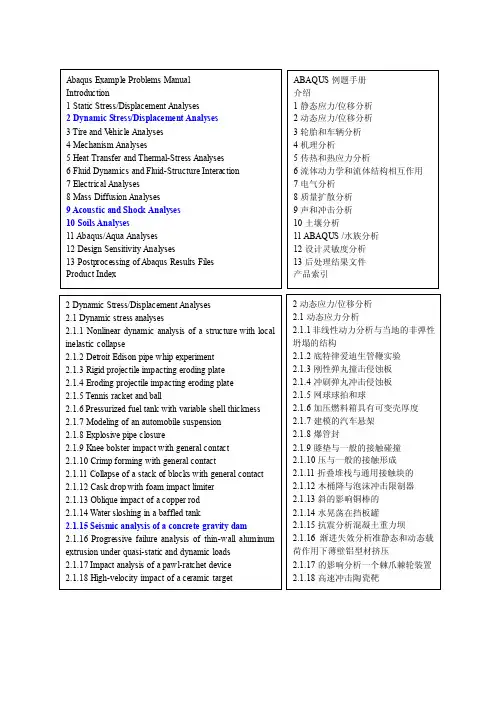 abaqus使用手册[终稿]