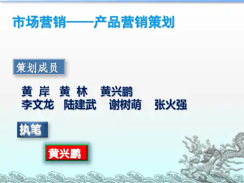 营销策划——晨光营销