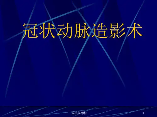 冠脉造影术-完整版