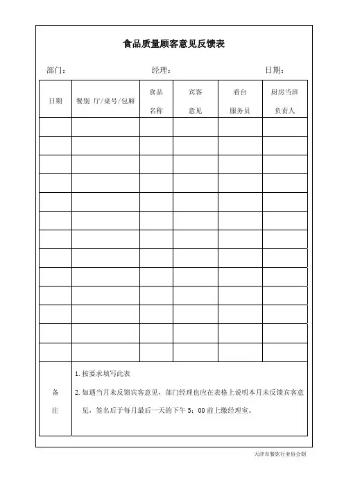 常用表格(1)
