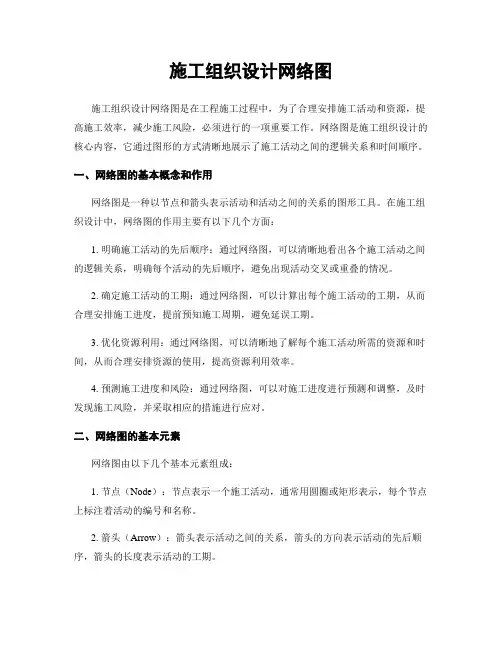 施工组织设计网络图