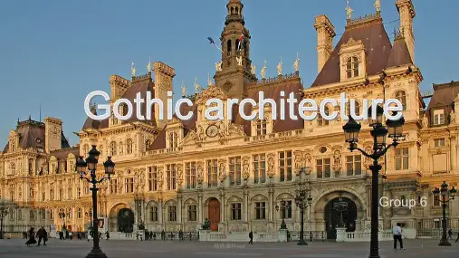 Gothic-architecture(哥特式建筑)ppt课件