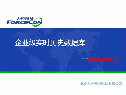 003-力控企业级实时历史数据库pSpace产品介绍