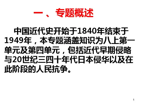 列强的侵略与中国人民的反抗专题ppt课件