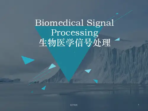 生物医学信号处理 (全套课件343P)ppt课件