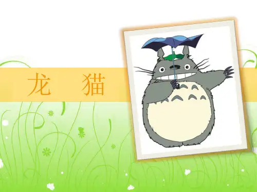 龙猫 ppt