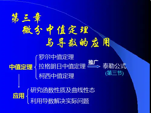 中国矿业大学《高等数学》课件-第三章