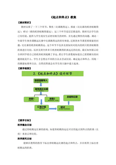 《起点和终点》教案