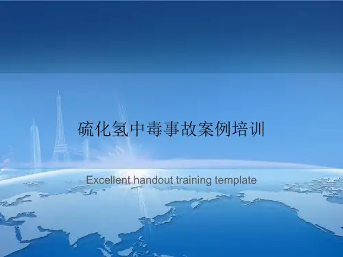 硫化氢中毒事故案例培训
