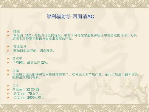 原木分级标准