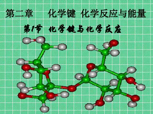 化学键和化学反应同步教案