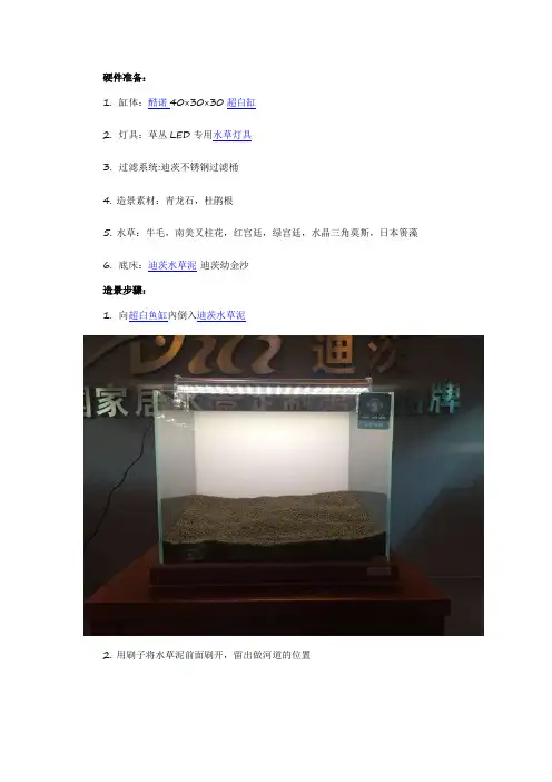 草缸40×30×30水草造景教程
