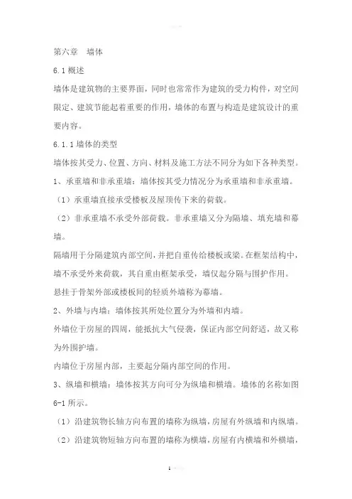 墙体
