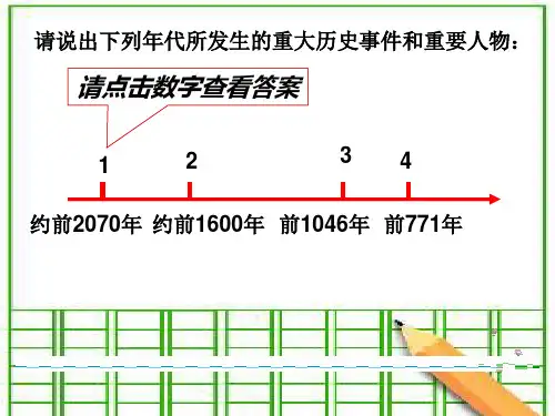 〔人教版〕夏商周时期：早期国家的产生与社会变革 教学PPT课件1