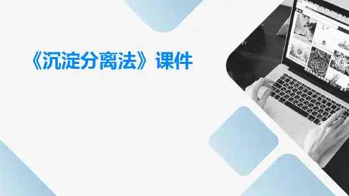 《沉淀分离法》课件
