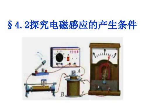 探究产生感应电流的条件优质课件PPT