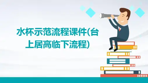 水杯示范流程课件(台上居高临下流程)新