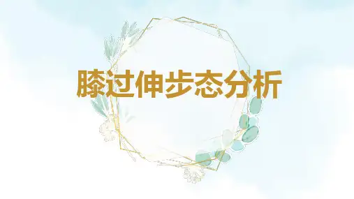 膝过伸步态分析