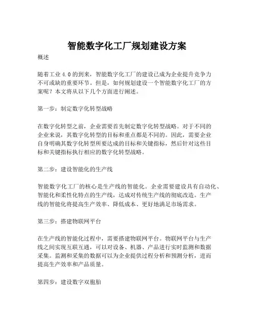 2023-智能数字化工厂规划建设方案-1