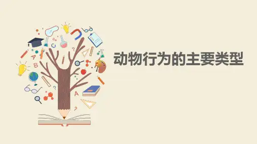 北师大版八年级上册生物《动物行为的主要类型(第2课时)》公开课课件