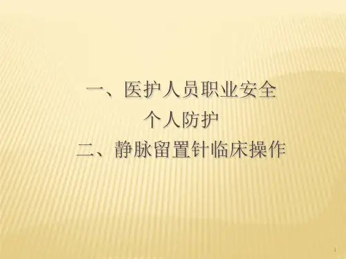 留置针操作全流程ppt课件