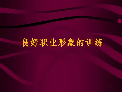 职业形象设计