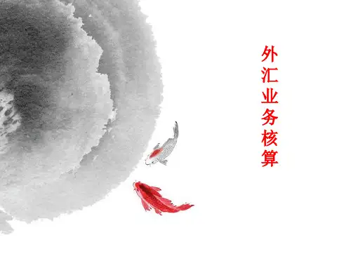 银行会计课件：外汇业务核算