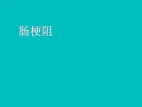肠梗阻影像诊断