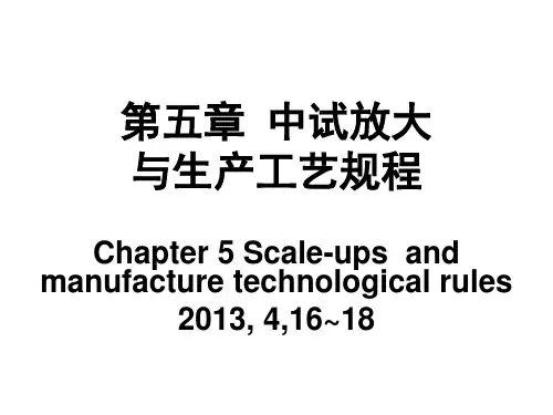 中试放大