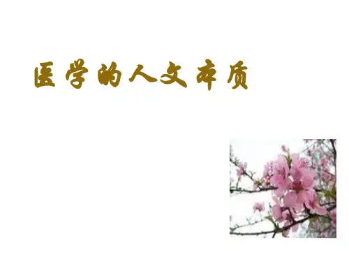 医学与人文  ppt课件