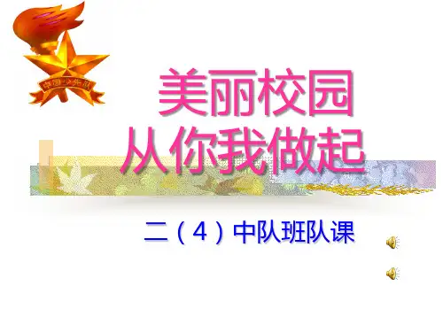 中队活动PPT