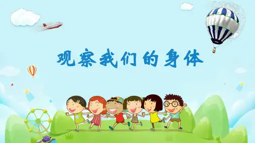 二年级下册科学《1.观察我们的身体》(5) 教科版