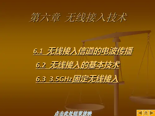 《无线接入技术》PPT课件
